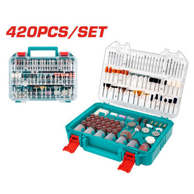 ACCESORIOS MULTIUSO P/ RECTIFICADOR 3MM (420 PZS) - TOTAL