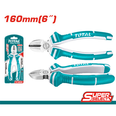 ALICATE DIAGONAL 160MM (MANGO PROFESIONAL) - TOTAL