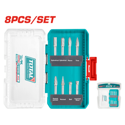 ACCESORIOS DE DESBASTE P/ RECTIFICADOR 6MM - TOTAL