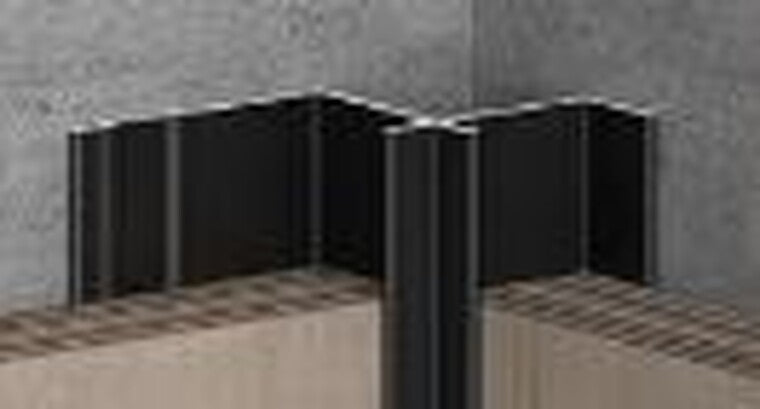PERFIL ALUMINIO ESQUINERO ABIERTO 244 CM x 5MM