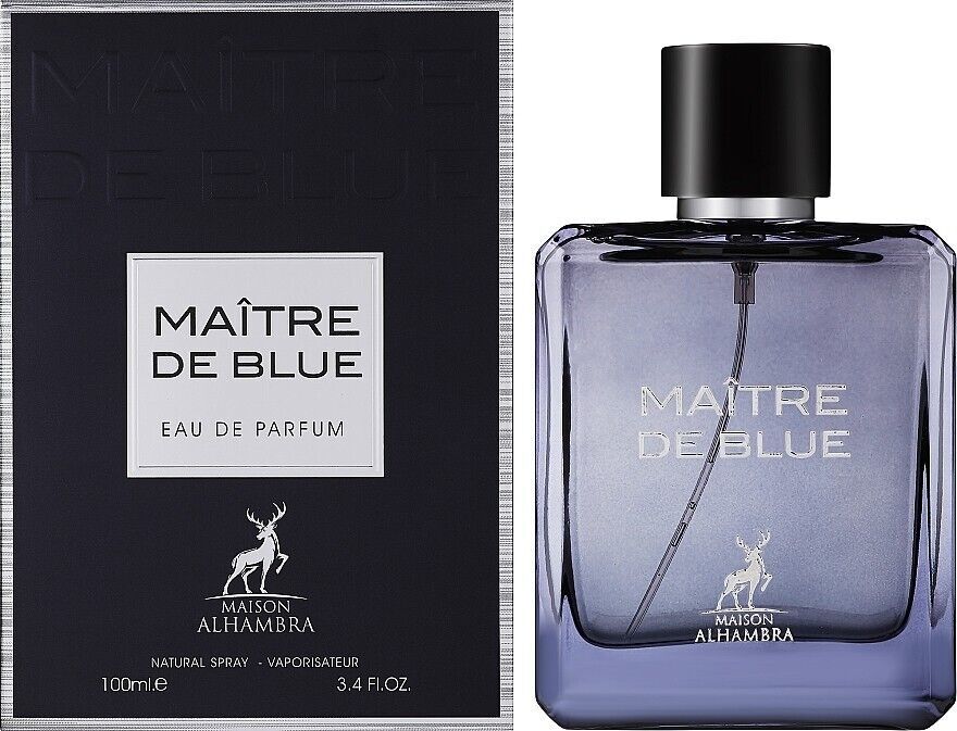 MAISON ALHAMBRA MAITRE DE BLUE 100ML | Vertical Store Perfumería