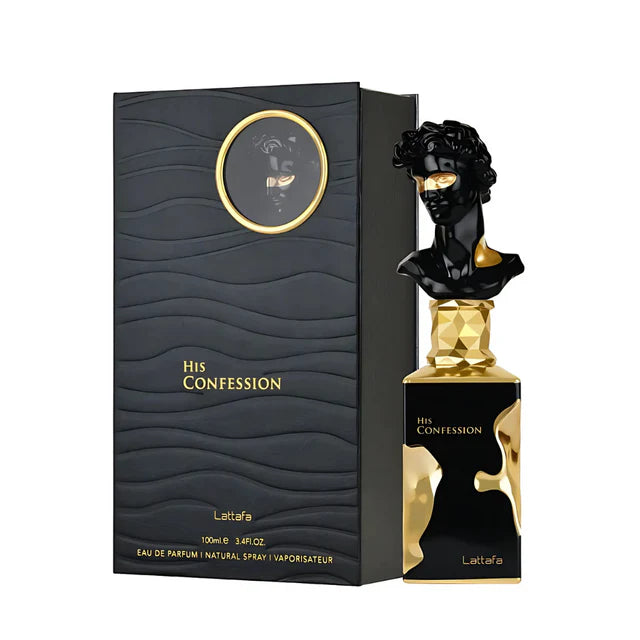 Lattafa His Confession 100ml | Vertical Store Perfumería