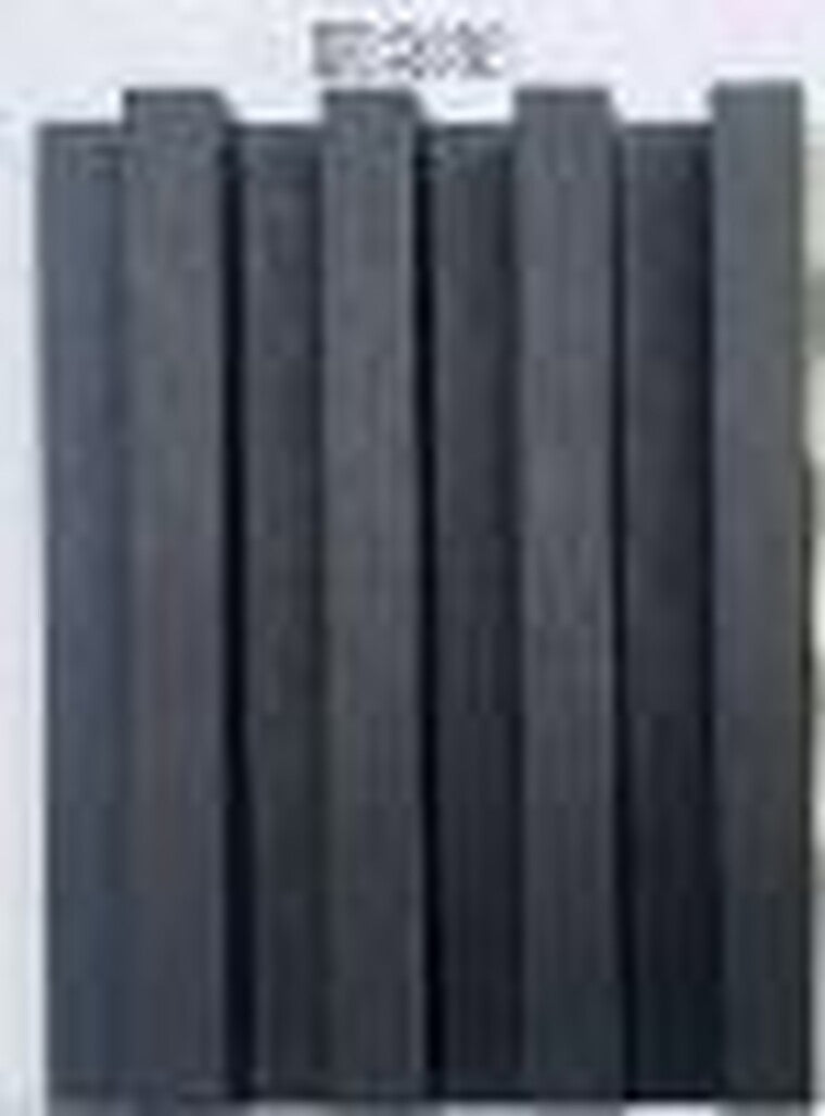 PANEL WPC RIPADO NEGRO 2,90 x 0,17