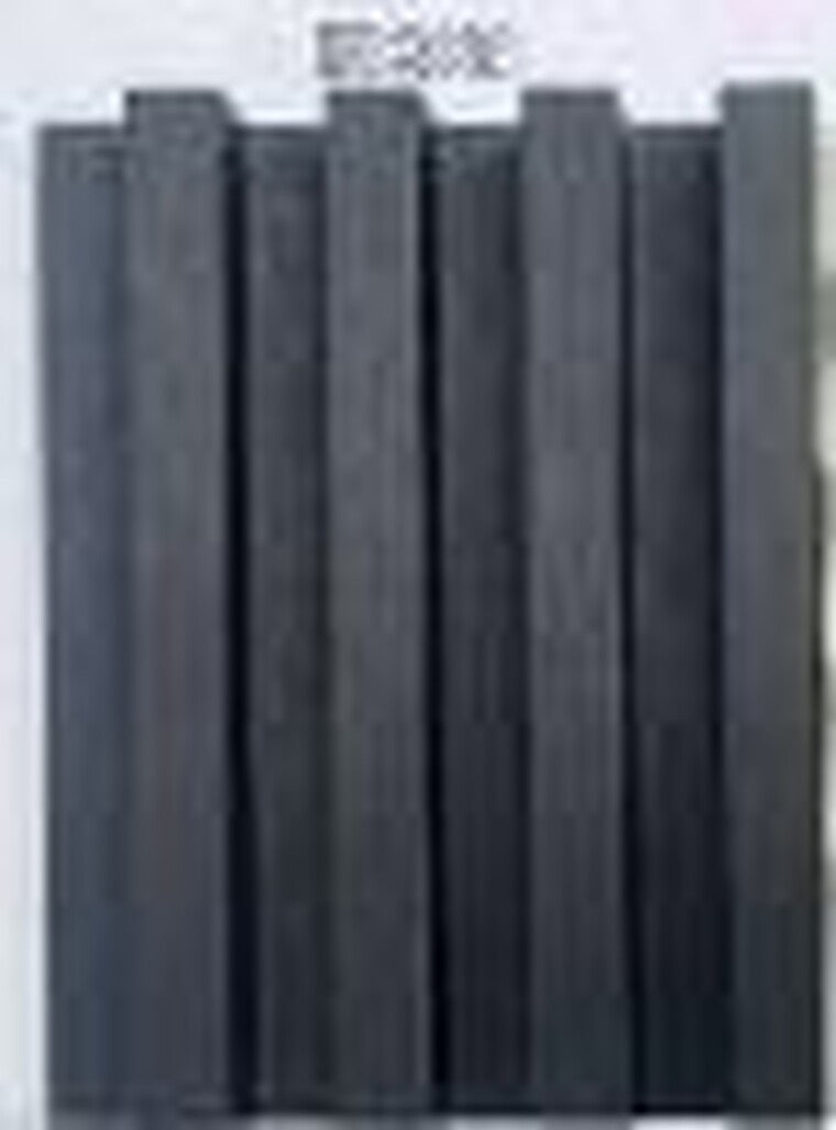 PANEL WPC RIPADO NEGRO 2,90 x 0,17 Vertical Import | Vertical Store Tecnología