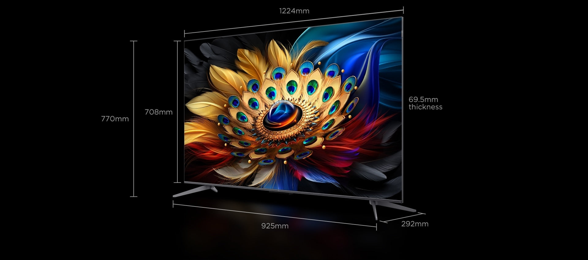 TCL 55" QLED C655 - TV