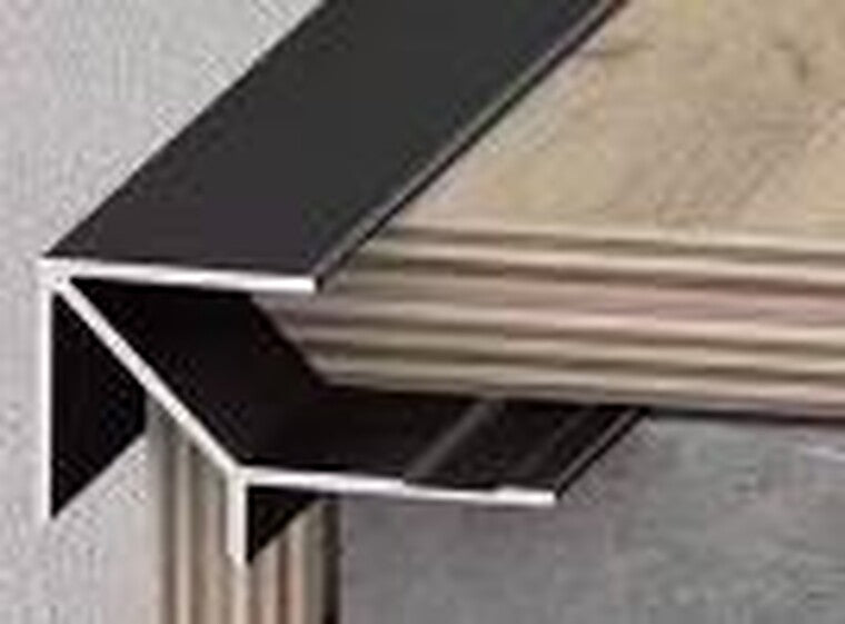 PERFIL ALUMINIO ESQUINERO CERRADO 244 CM x 5MM