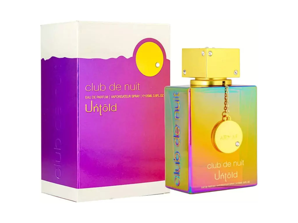 Armaf Club de Nuit Untold 105ml | Vertical Store Perfumería
