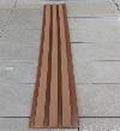 PAINEL RIPADO ESCOVADO CUMARU 16x3x3,00CM - MARRON