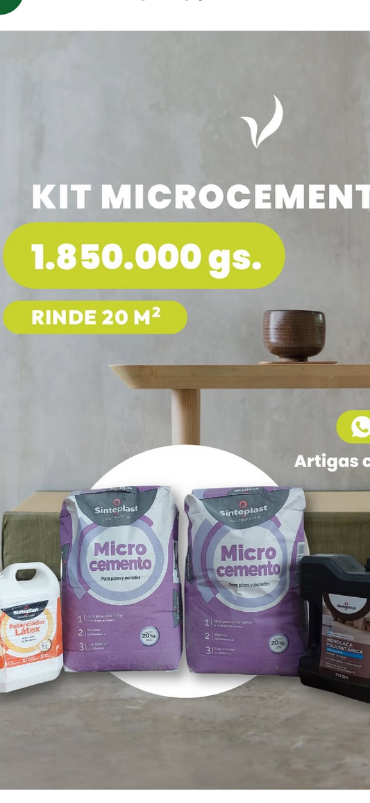 Kit Microcemento