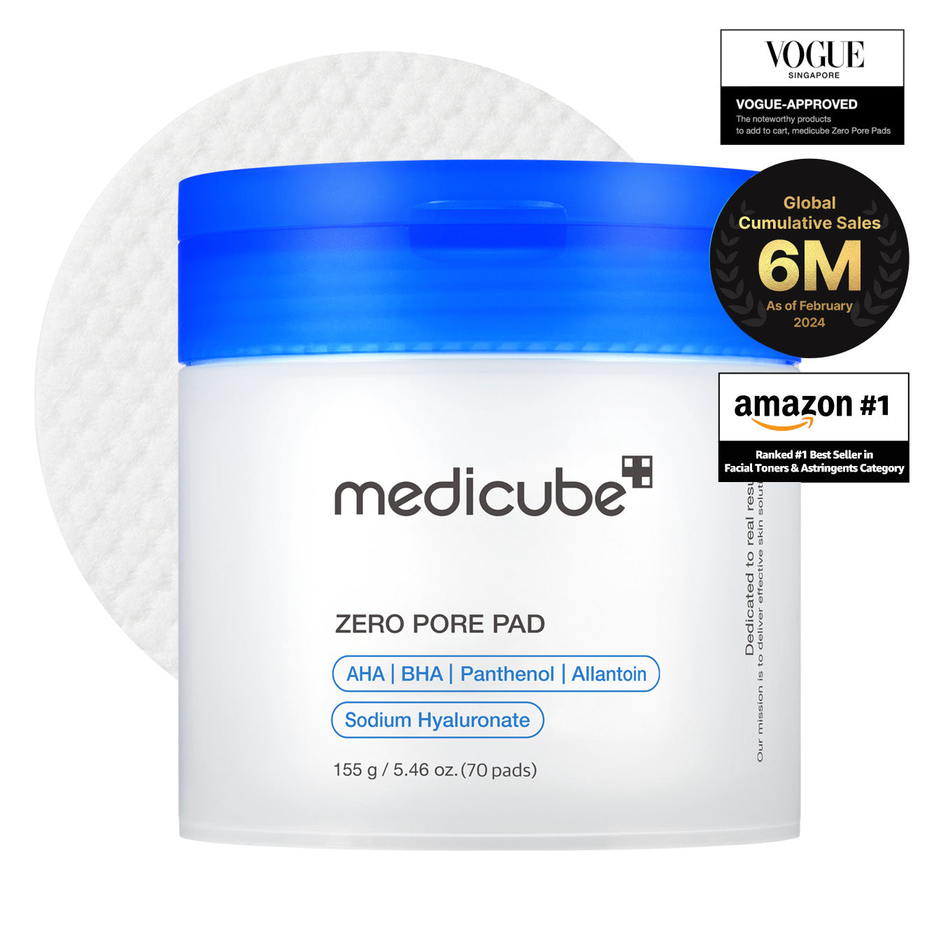 Medicube Zero Pore Pad 2.0 70u Medicube original - comprar en Paraguay | Vertical Import